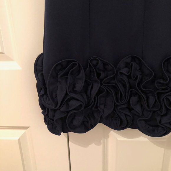 Donna Ricco Navy Dress Sz 8 - Picture 12 of 16